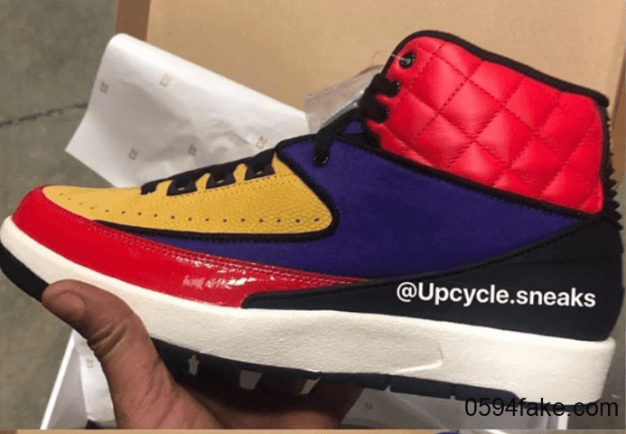 酷似“What the”风格！全新Air Jordan 2首度曝光！ (ID:28282) - 图片1