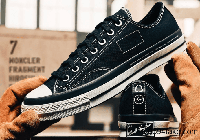 藤原浩全新联名来袭！Fragment x Moncler x Converse Chuck 70实物图曝光！ (ID:28293) - 图片1