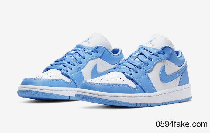 北卡Air Jordan 1 Low “UNC”首度曝光！清新十足！ (ID:28297) - 图片1