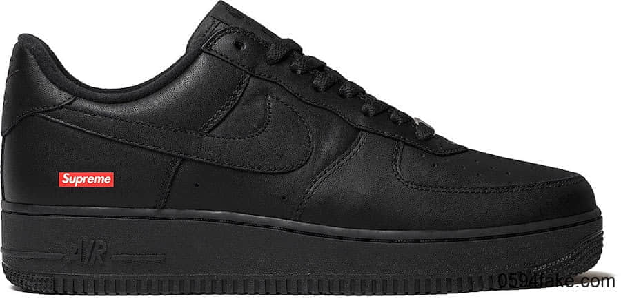Supreme x AF1最新美照曝光!简约百搭!