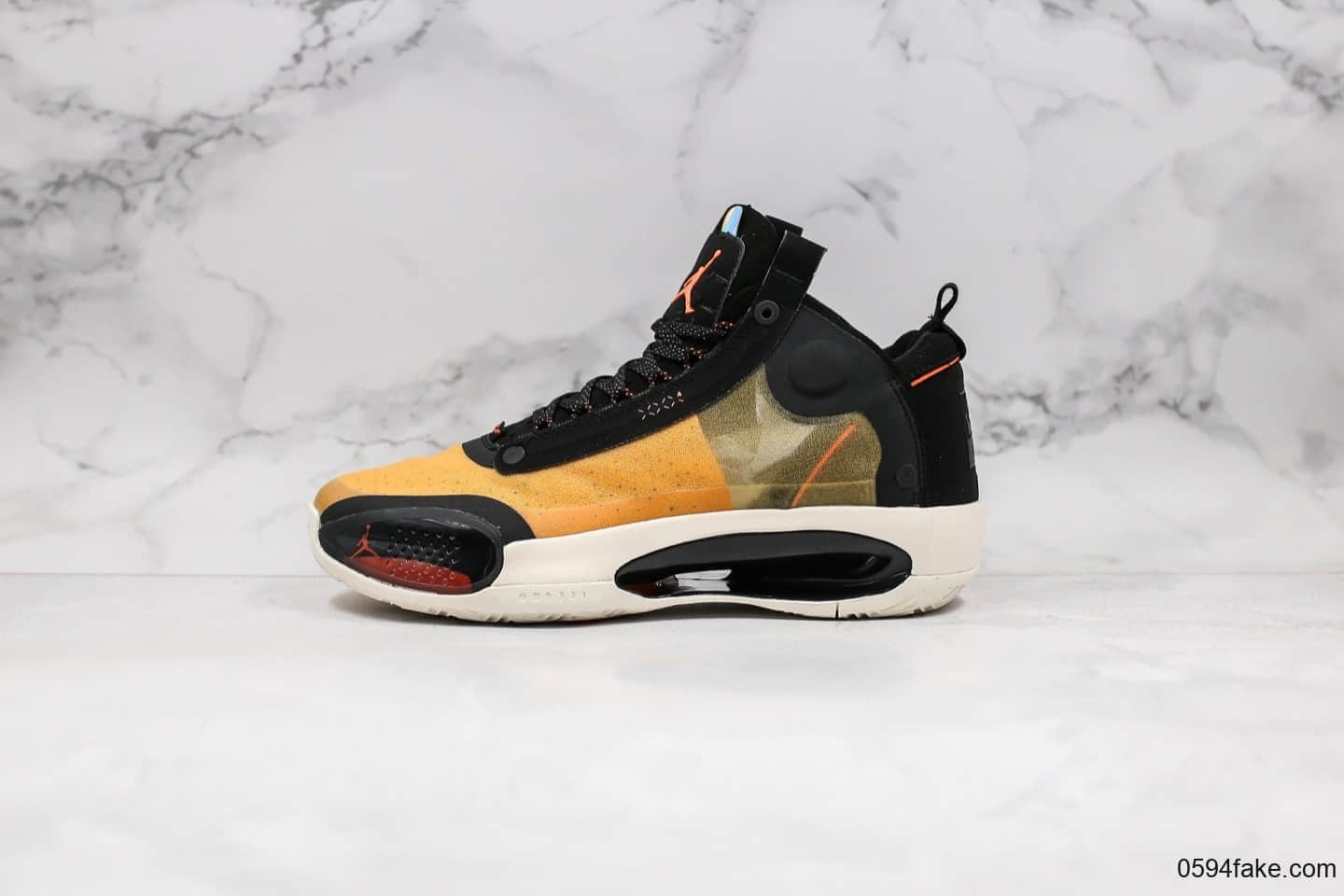 乔丹Air Jordan 34“Amber Rise”纯原版本AJ34咖啡棕配色官方原盒原装Zoom气垫 (ID:28660) - 图片1