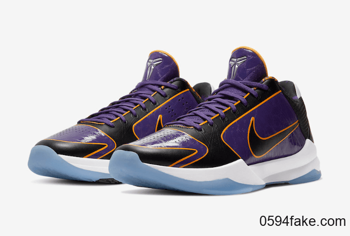 科比战靴Nike Kobe 5 Protro湖人配色释出官图！下月发售！ (ID:28805) - 图片1
