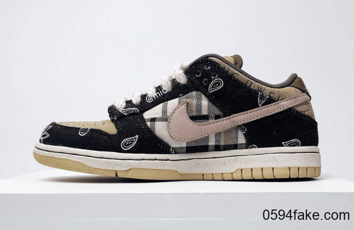 Travis Scott x Nike SB Dunk Low月底发售！细节满满！ (ID:28813) - 图片1