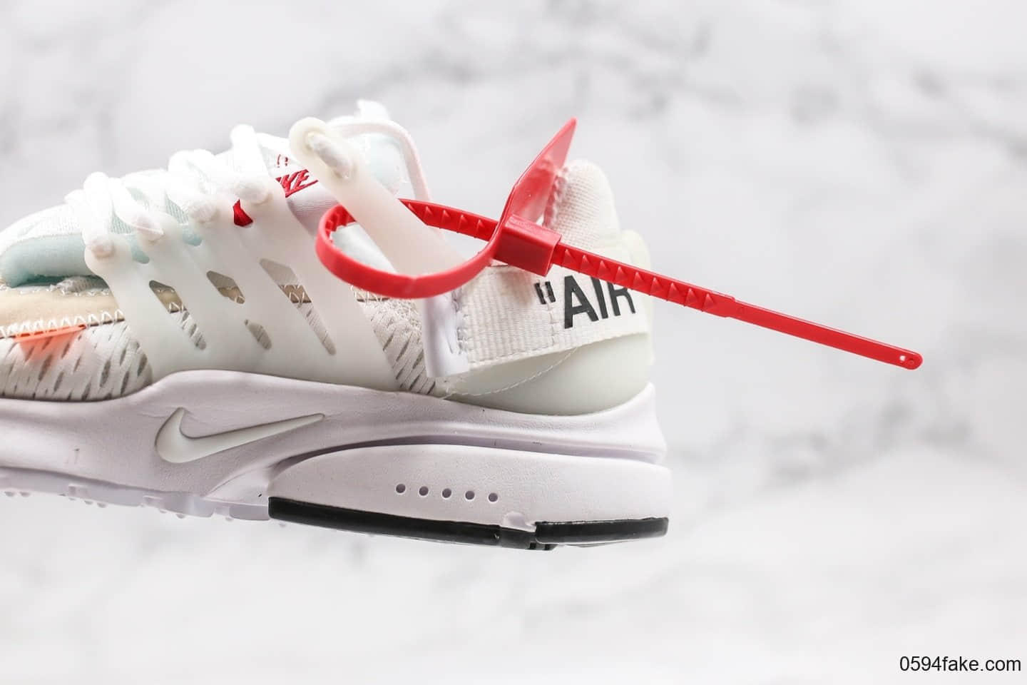 耐克Nike Air Presto x Off-White纯原版本联名款耐克王OW2.0白色原楦头原纸板打造原盒原标配件齐全 货号:AA3830-100