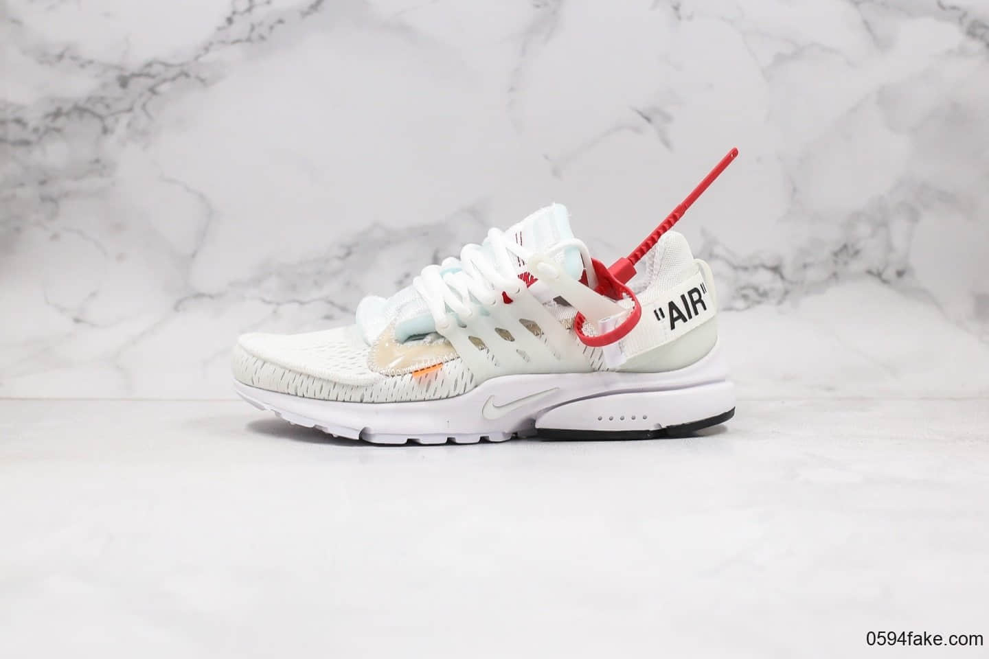 耐克Nike Air Presto x Off-White纯原版本联名款耐克王OW2.0白色原楦头原纸板打造原盒原标配件齐全 货号:AA3830-100