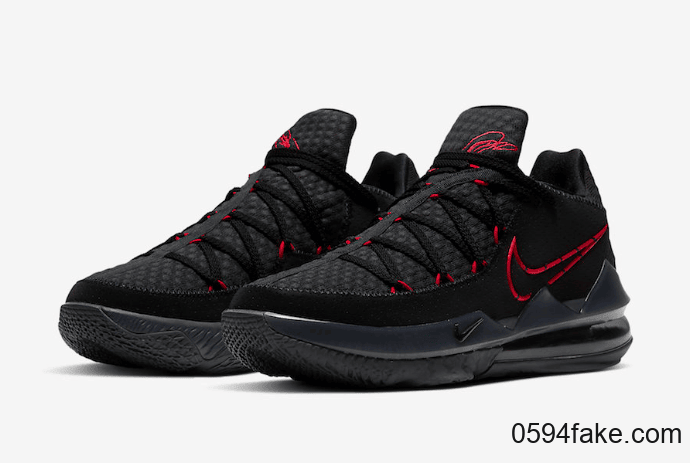 黑红LeBron 17 Low释出官图！3月15日发售！ (ID:29241) - 图片1