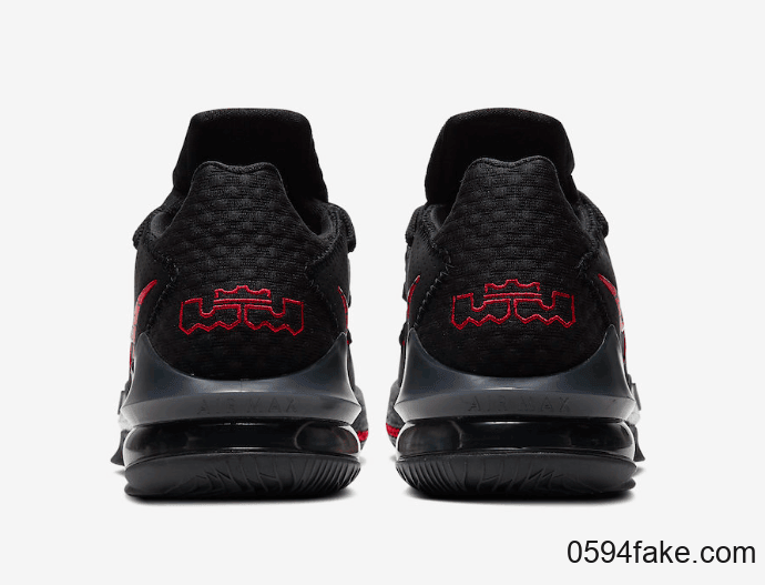 黑红LeBron 17 Low释出官图！3月15日发售！ 货号：CD5007-001
