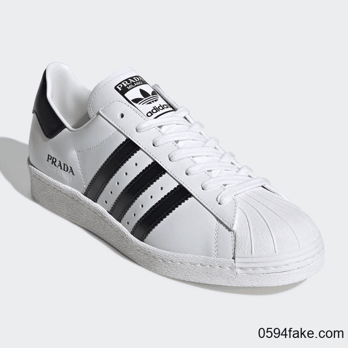 Prada x adidas Superstar三款新配色曝光!下月发售!依旧高规格!
