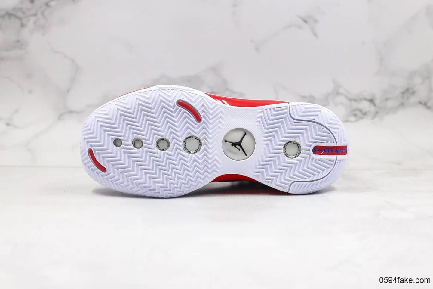 乔丹Air Jordan 34公司级版本实战篮球鞋AJ34红蓝白配色原装原盒包装 货号:BQ3381-123