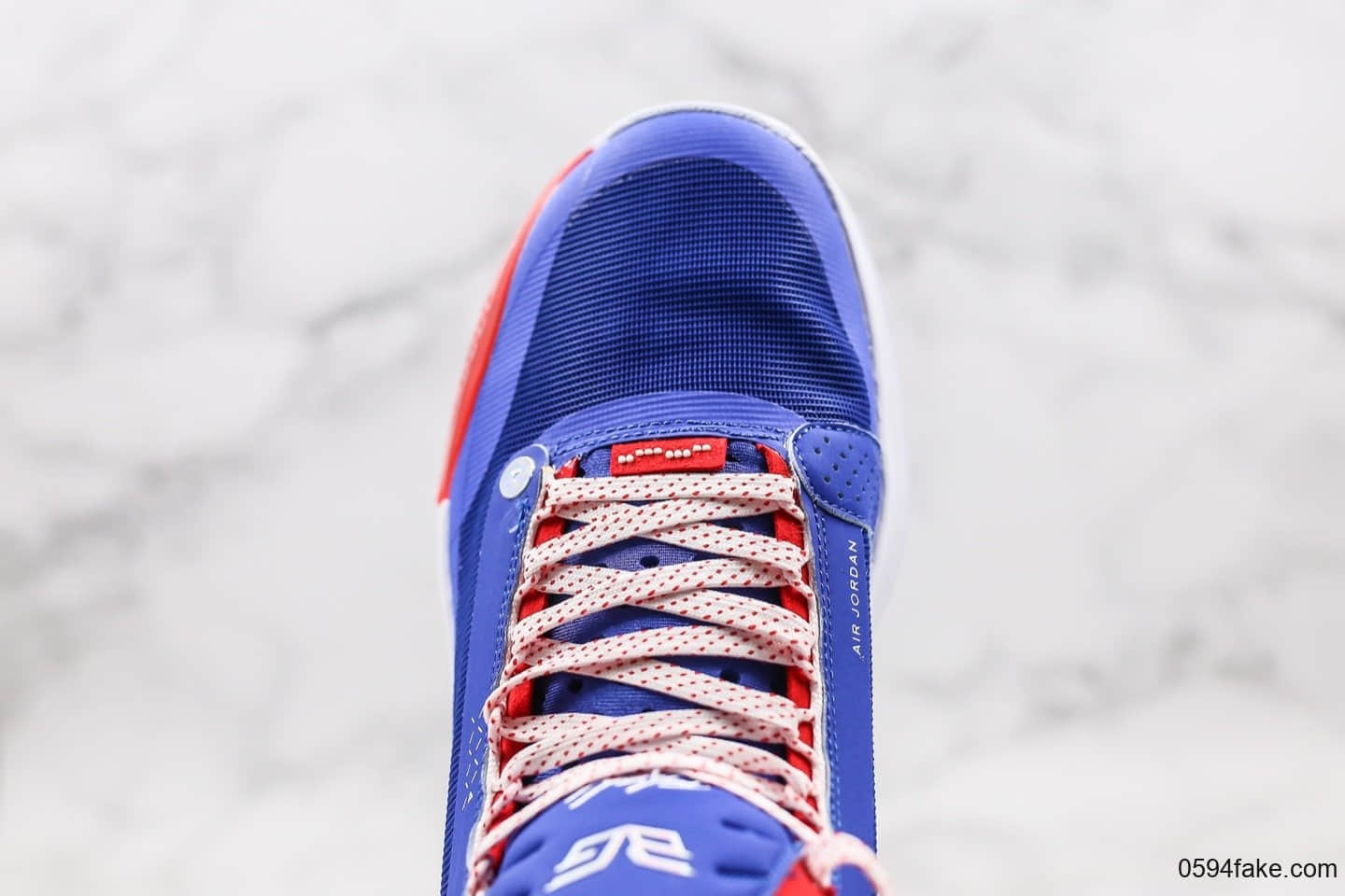 乔丹Air Jordan 34公司级版本实战篮球鞋AJ34红蓝白配色原装原盒包装 货号:BQ3381-123