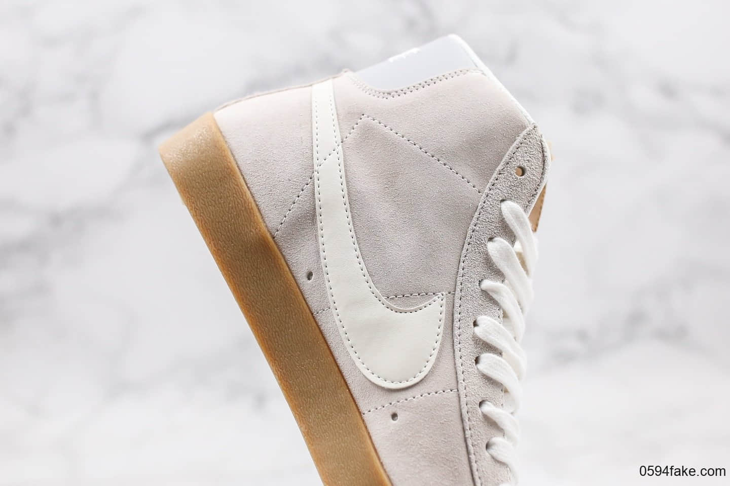 耐克Nike Blazer Mid Retro OG纯原版本中帮开拓者复古翻毛皮板鞋原档案数据开发原盒原标 货号:QH1167-206