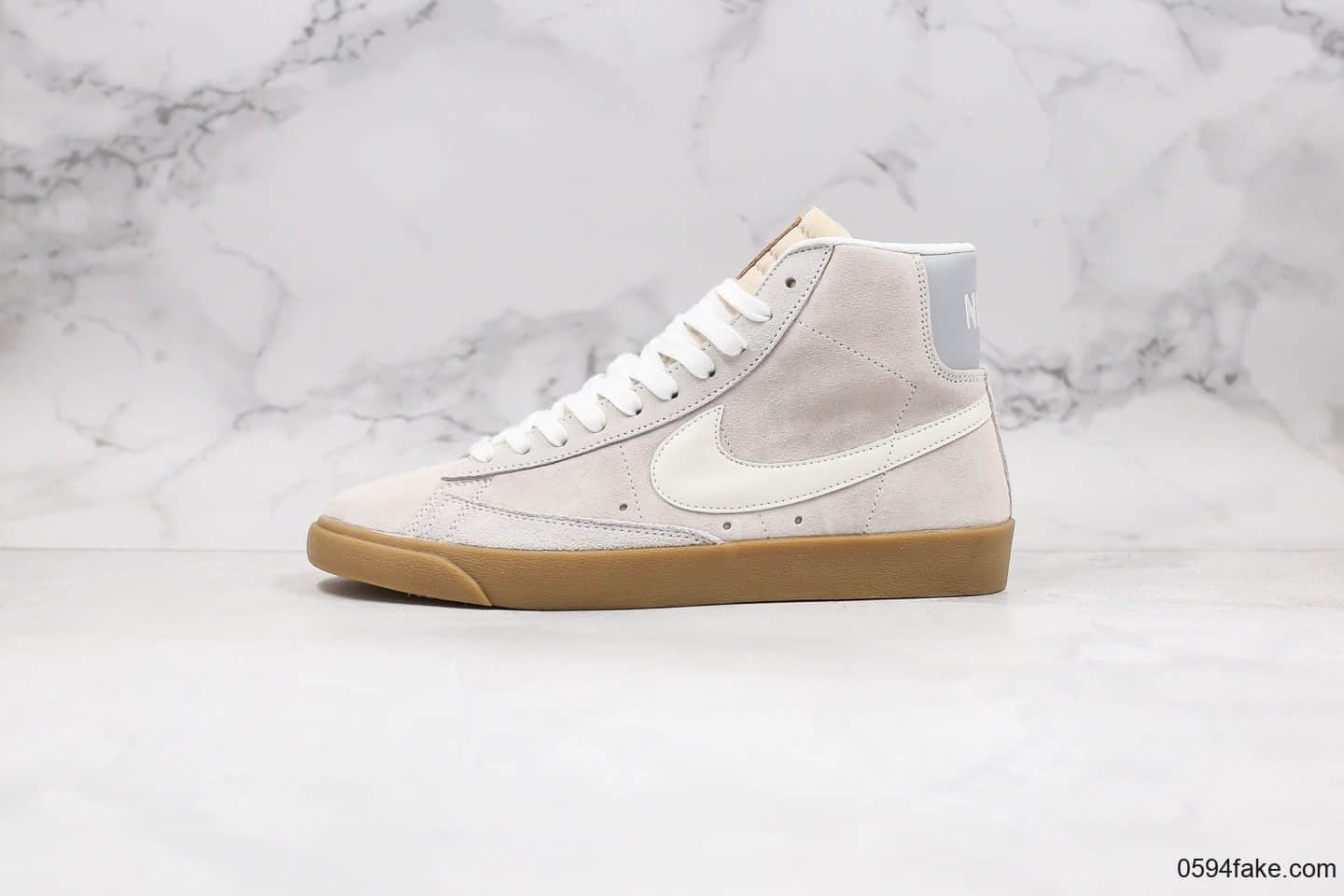 耐克Nike Blazer Mid Retro OG纯原版本中帮开拓者复古翻毛皮板鞋原档案数据开发原盒原标 货号:QH1167-206