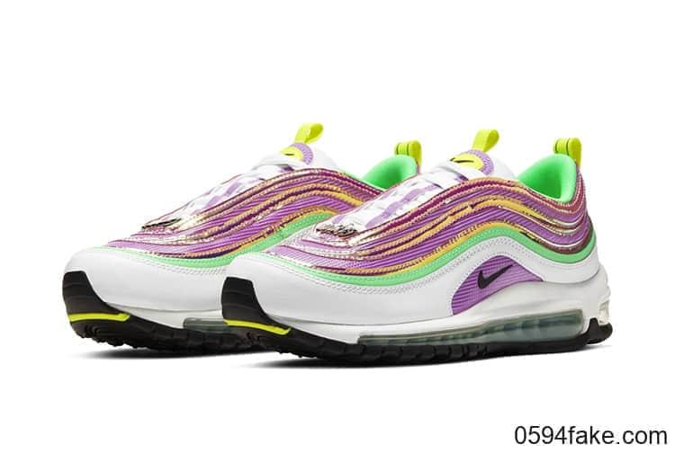 Nike复古跑鞋Air Max 97新配色惊艳亮相！超吸睛！ (ID:29501) - 图片1