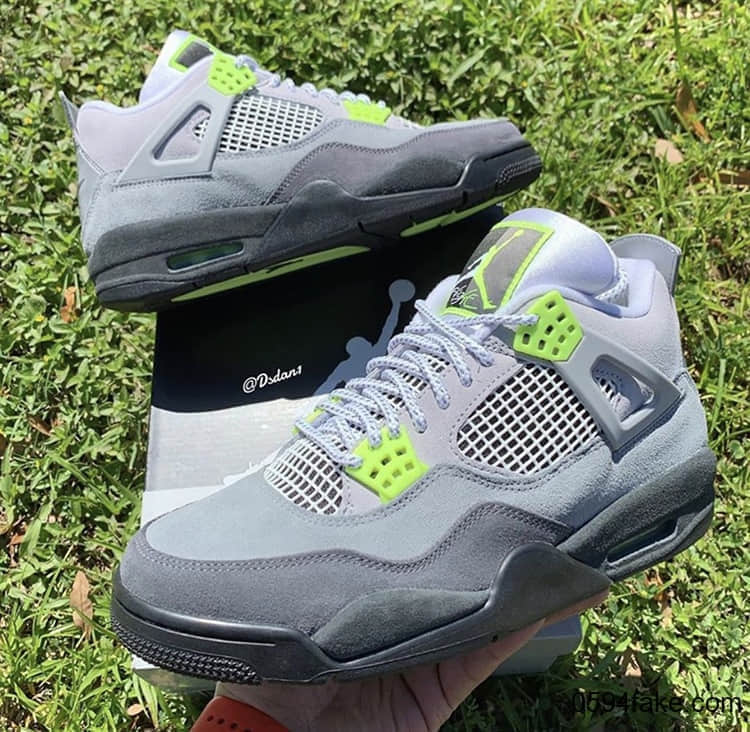 重现超人气配色!全新 Air Jordan 4 “Neon”将于3月21日发售! 货号:CT5342-007