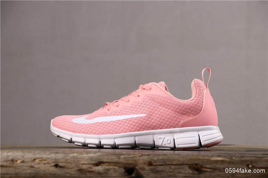 NIKE HTM2 RUN BOOST LOW TZ 耐克赤足7.0采用Phylon的橡胶填充底粉白公司级真标带半码 (ID:2969) - 图片1