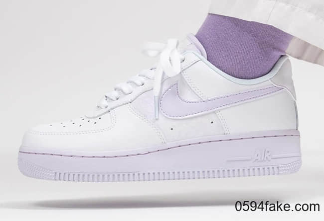 暗纹淡紫色纯白设计！全新Air Force1现已发售！ (ID:29719) - 图片1