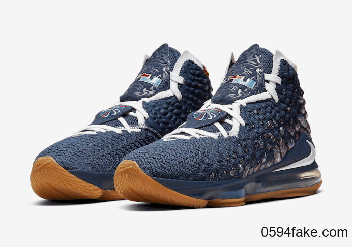 低调海军蓝！Nike LeBron 17 全新配色曝光！ (ID:30121) - 图片1