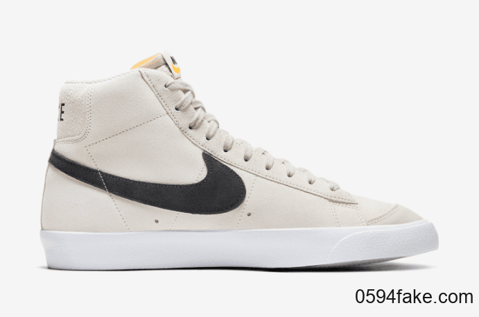 麂皮鞋身！全新Nike Blazer Mid Suede即将发售！ 货号：CI1172-100