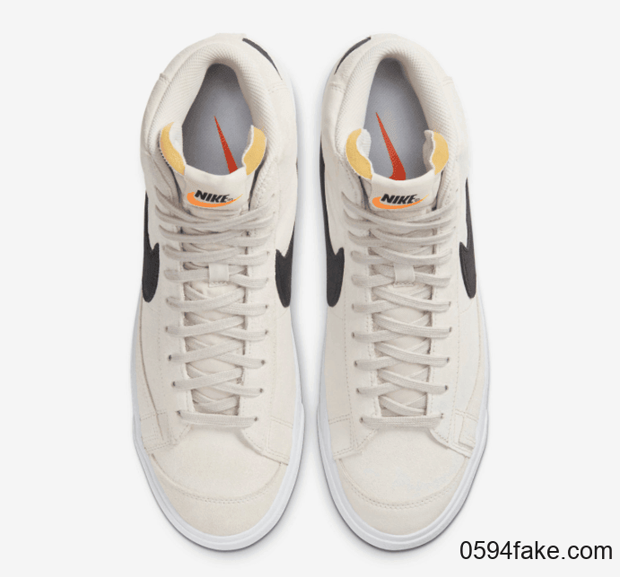 麂皮鞋身！全新Nike Blazer Mid Suede即将发售！ 货号：CI1172-100