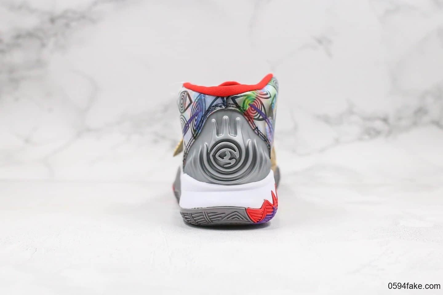 耐克Nike Kyrie 6 Pre-Heat Shangha纯原版本欧文6代休斯顿限定配色内置气垫支持实战 货号:CN9839-100