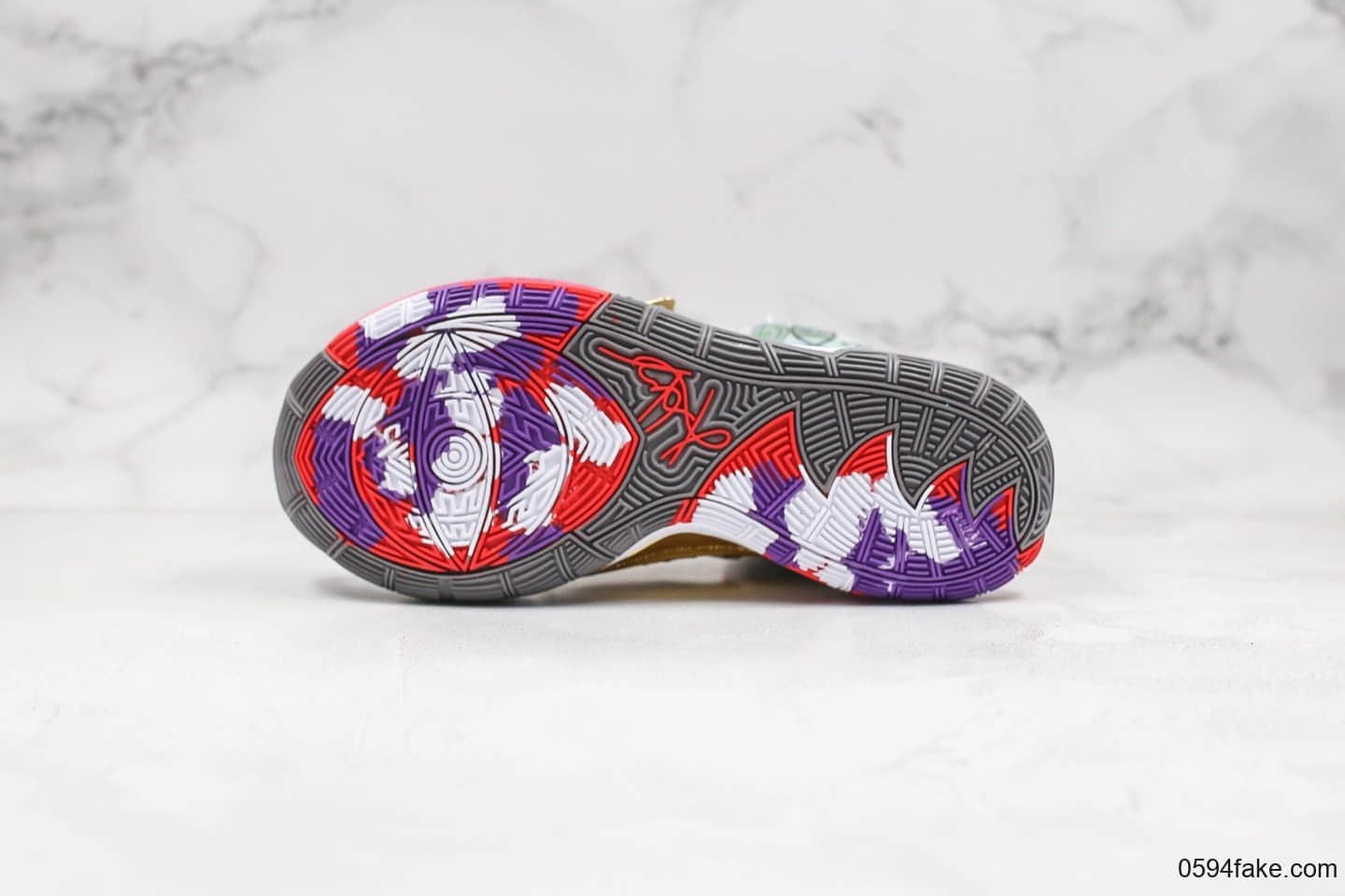 耐克Nike Kyrie 6 Pre-Heat Shangha纯原版本欧文6代休斯顿限定配色内置气垫支持实战 货号:CN9839-100