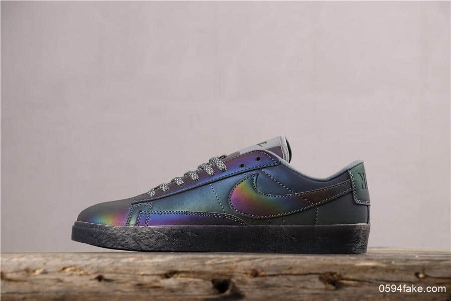 Nike Blazer Low 耐克公司级带半码开拓者夜魔侠变色龙低帮板鞋 (ID:3078) - 图片1