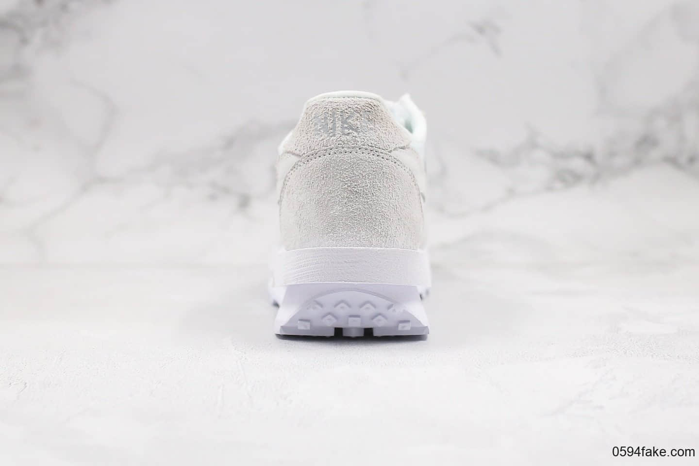 耐克NIKE LDV Waffle Grey White x SACAI纯原版本高桥盾联名款华夫鞋牛津布白色双钩原材料打造双层EVA组合大底 货号:BV0073-101