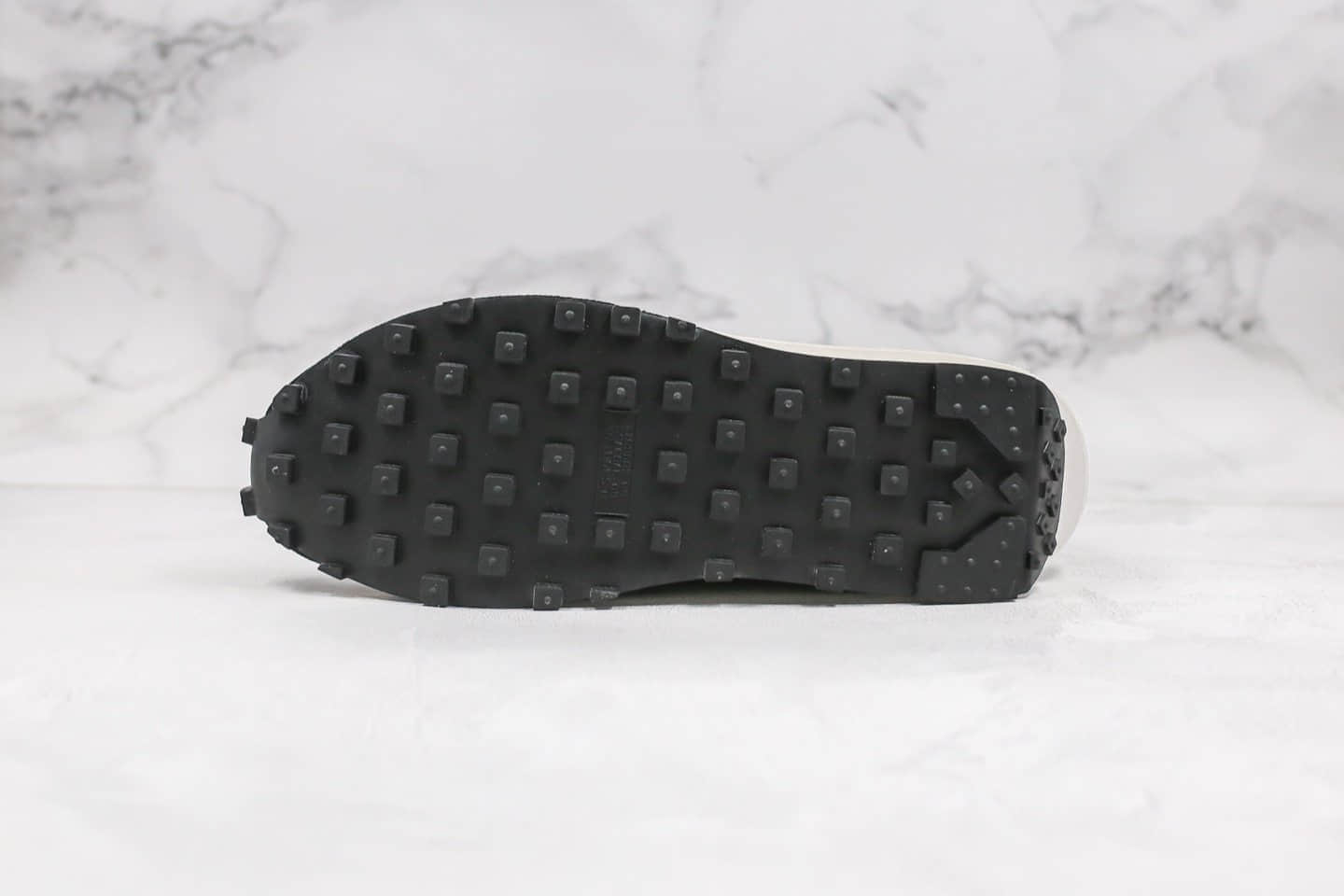 耐克Nike LDV Waffle x Sacai联名款纯原版本华夫重叠设计双钩跑鞋黑灰色原盒原标正确鞋面材质 货号:BV0073-001