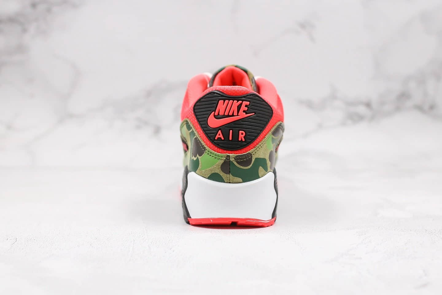 耐克Nike Air Max 90 Reverse Duck Camo纯原版本气垫鞋Max90反转猎鸭迷彩配色真实气垫正确鞋面材质 货号:CW6024-600
