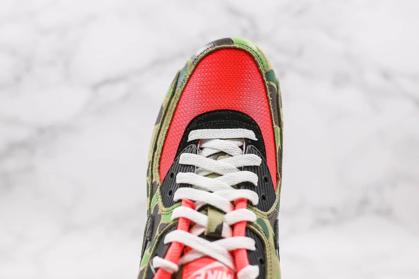 耐克Nike Air Max 90 Reverse Duck Camo纯原版本气垫鞋Max90反转猎鸭迷彩配色真实气垫正确鞋面材质 货号:CW6024-600
