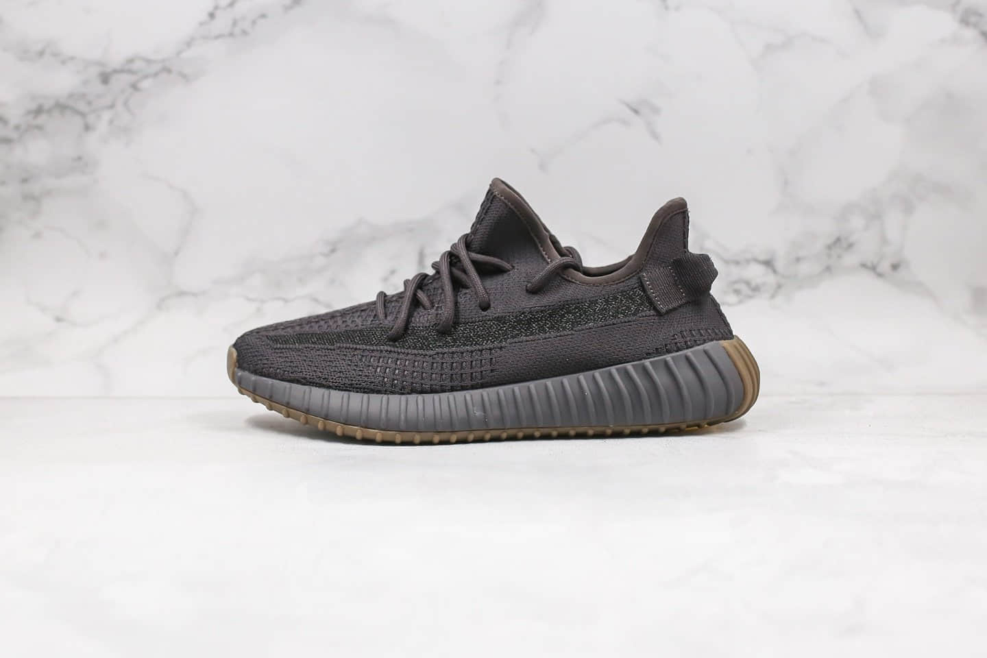 阿迪达斯Adidas Yeezy 350 Boost V2 Cinder Reflective公司级版本椰子350V2矿黑黑生胶侧透满天星配色原盒配件真爆米花颗粒大底 (ID:31821) - 图片1