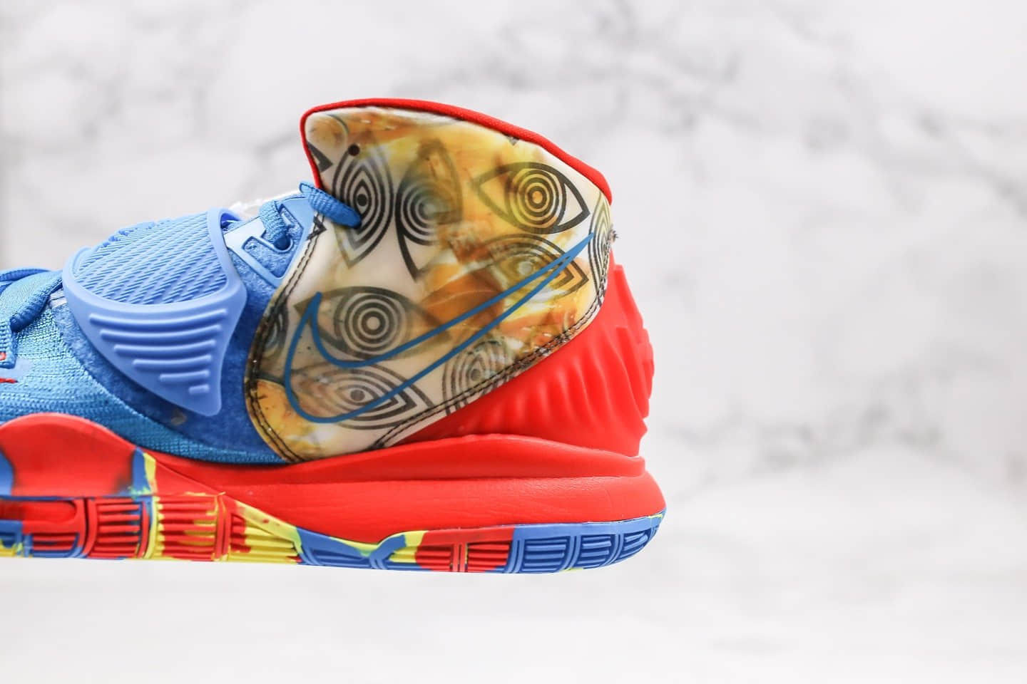耐克Nike Kyrie 6 Pre-Heat Guangzhou纯原版本欧文6代城市限定广州配色内置气垫支持实战一比一开发 货号:CQ7634-409
