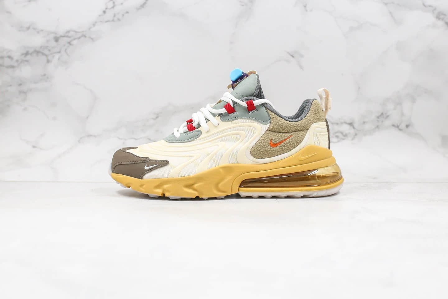 耐克Nike Air Max 270 DC2纯原版本三代Max270气垫鞋棕色内置全掌React缓震大底原楦头纸板一比一打造 货号:CT2864-400