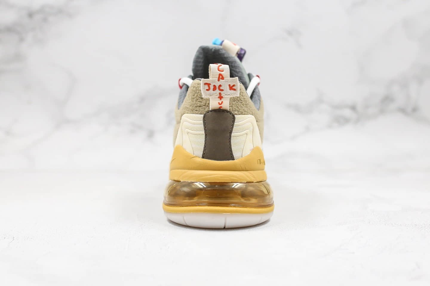 耐克Nike Air Max 270 DC2纯原版本三代Max270气垫鞋棕色内置全掌React缓震大底原楦头纸板一比一打造 货号:CT2864-400