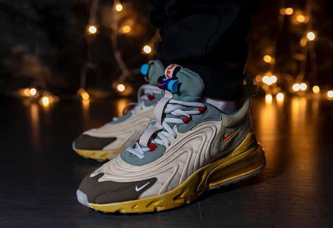 重磅联名Travis Scott x Nike Air Max 270 React将于5月1日发售！ (ID:32038) - 图片1