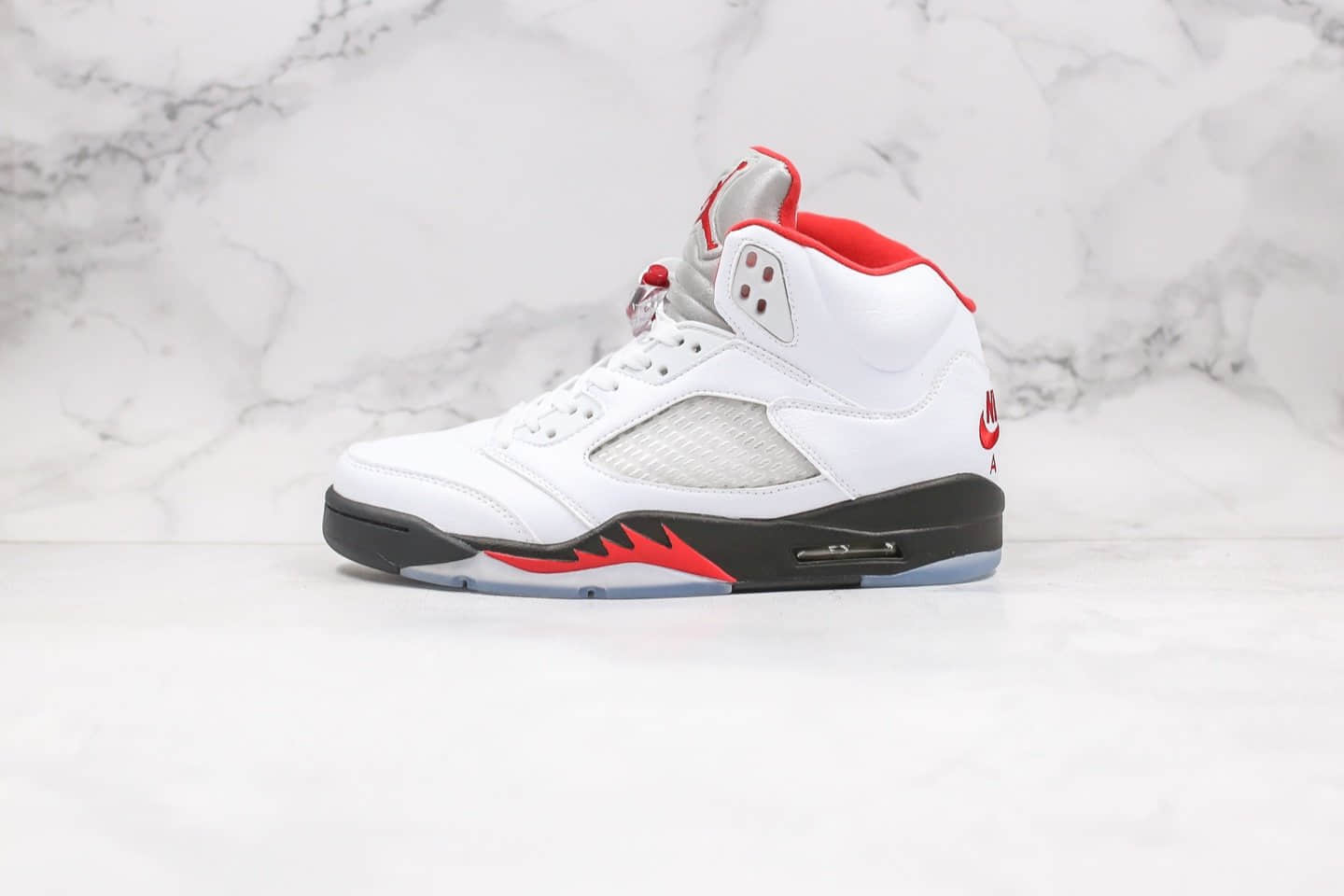 乔丹Air Jordan 5 Fire Red纯原版本流川枫配色AJ5 OG元年复刻配色原档案数据开发原盒原标 (ID:32155) - 图片1