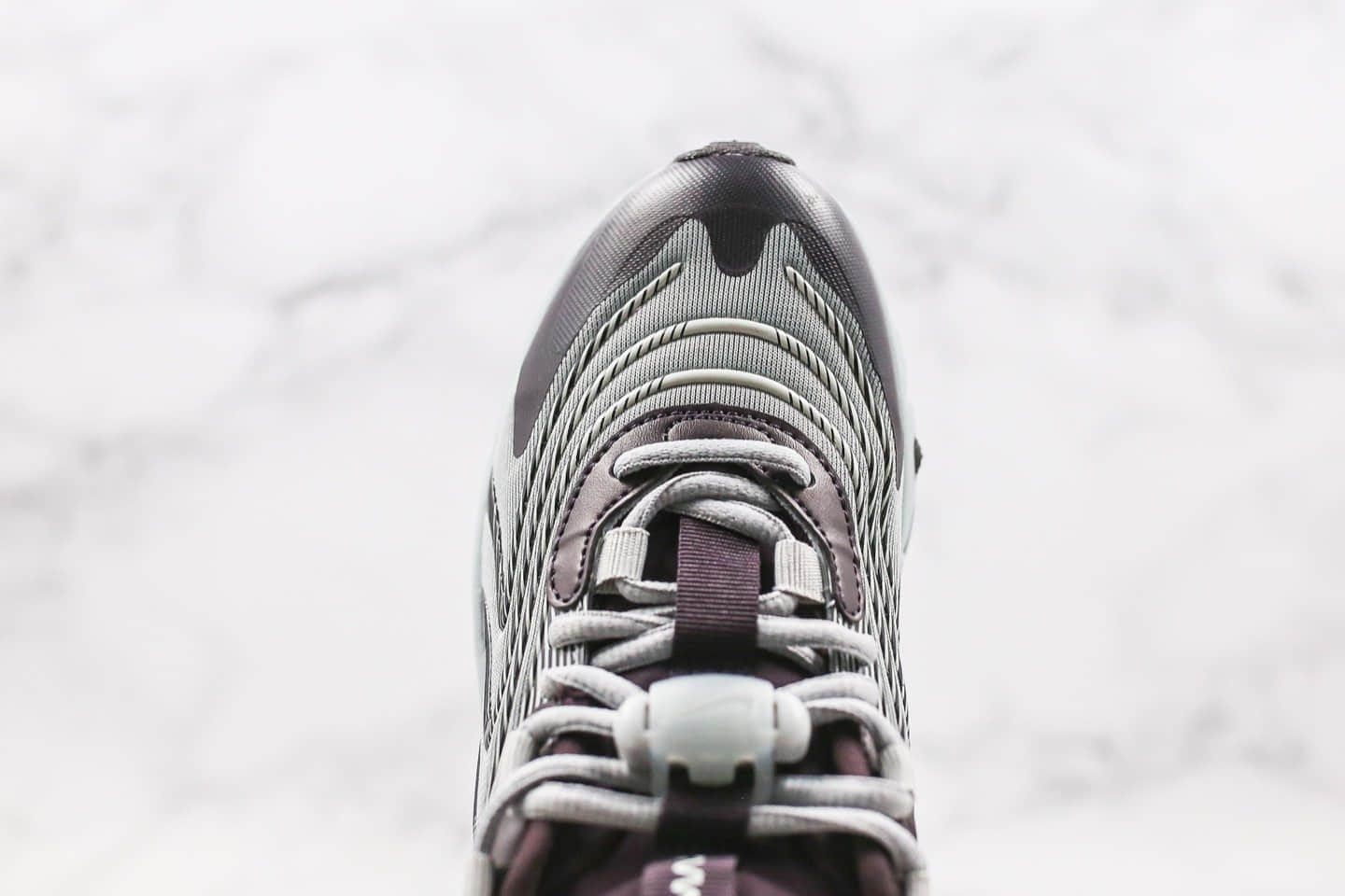 耐克Nike Air Max 270 Retro eng气垫鞋Max270纯原版本三代灰黑棕色后置半掌真气垫缓震原楦头纸板打造 货号:CK2595-600