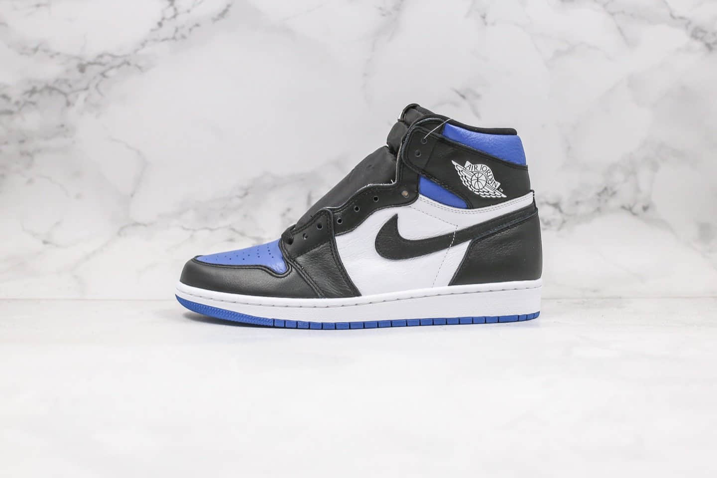 乔丹Air Jordan 1 Obsidian纯原版本高帮AJ1新黑蓝脚趾原盒原标正确后跟定型小蛮腰 货号:555088-041