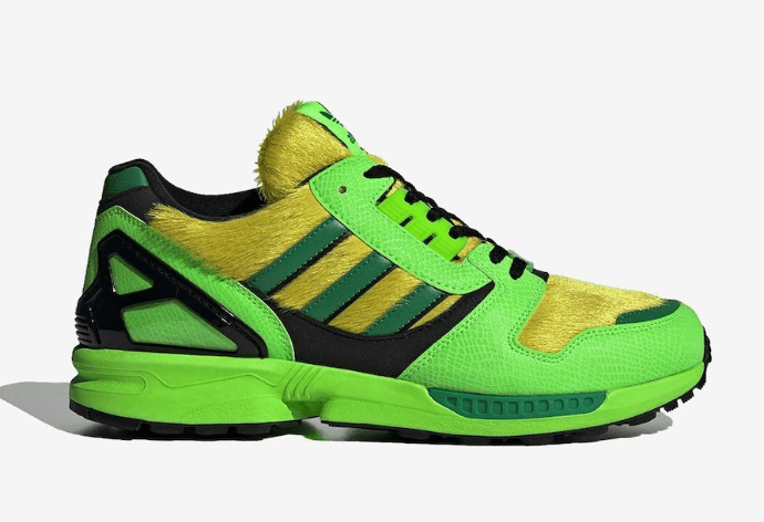 绿到你发慌!atmos x adidas ZX 8000 G-SNK 3联名曝光!
