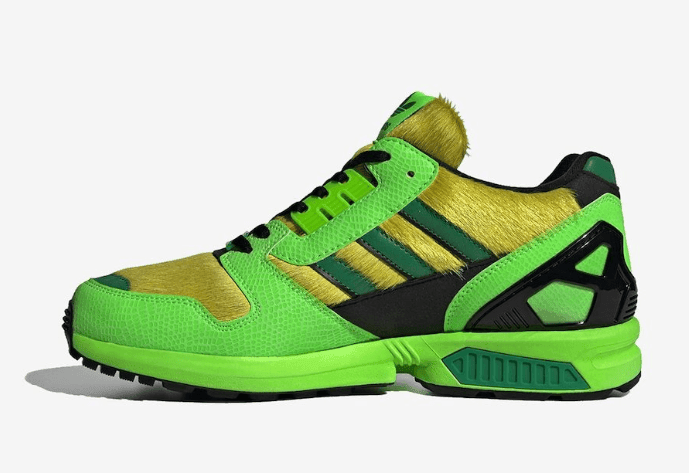 绿到你发慌!atmos x adidas ZX 8000 G-SNK 3联名曝光!