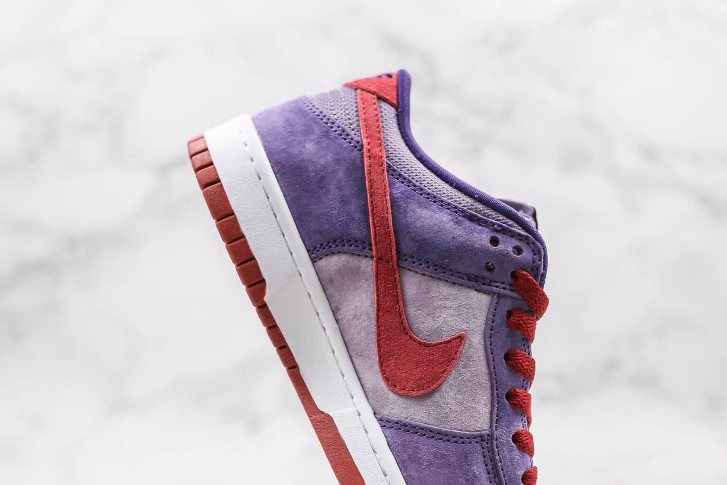 耐克Nike Dunk SB Low SP Plum纯原版本低帮DUNK板鞋树莓紫配色内置Zoom气垫原盒原标正确鞋面卡色 货号:CU1726-500