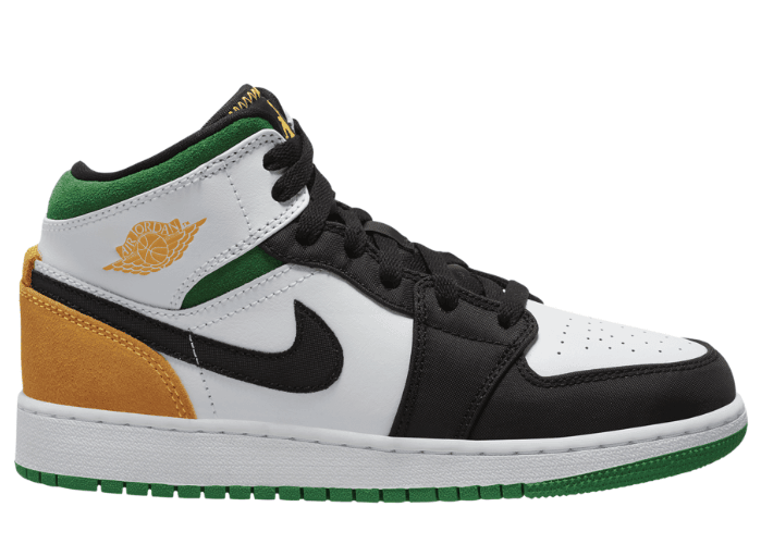 清新复古！全新配色Air Jordan 1 Mid SE GS首曝光！ (ID:32626) - 图片1