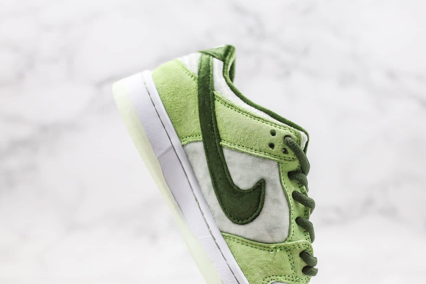 耐克Nike SB Dunk Low Valentine's Day x StrangeLove纯原版本低帮DUNK板鞋丝绒绿色内置Zoom气垫 货号:CT2552-700