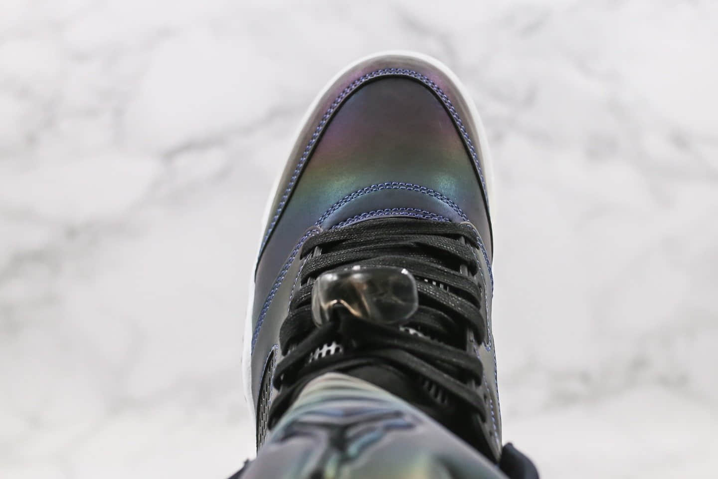 乔丹Air Jordan 5 WMNS Oil Grey纯原版本夜店神器AJ5变色龙配色内置气垫原档案数据开发 货号:CD2722-001