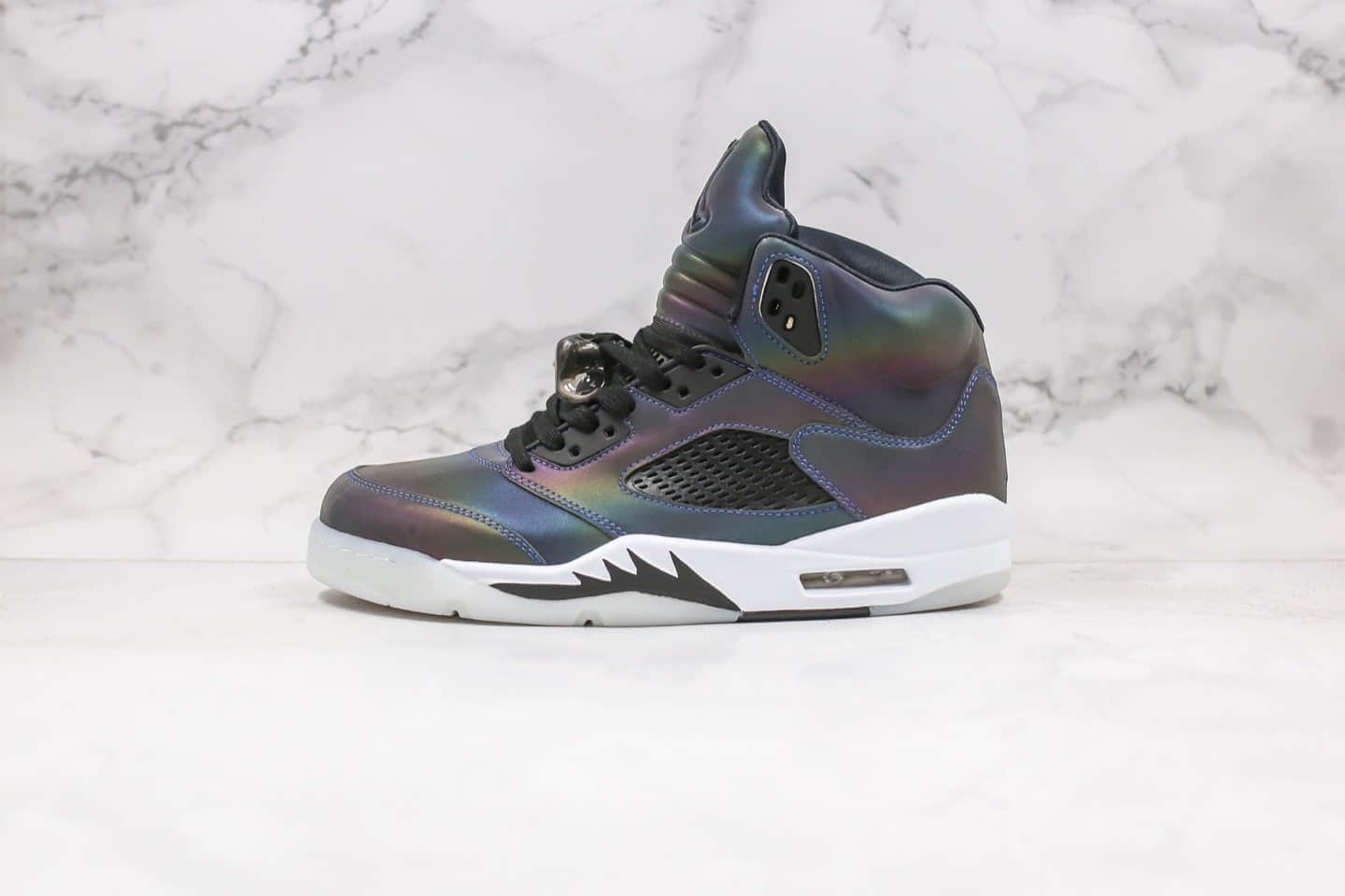 乔丹Air Jordan 5 WMNS Oil Grey纯原版本夜店神器AJ5变色龙配色内置气垫原档案数据开发 货号:CD2722-001