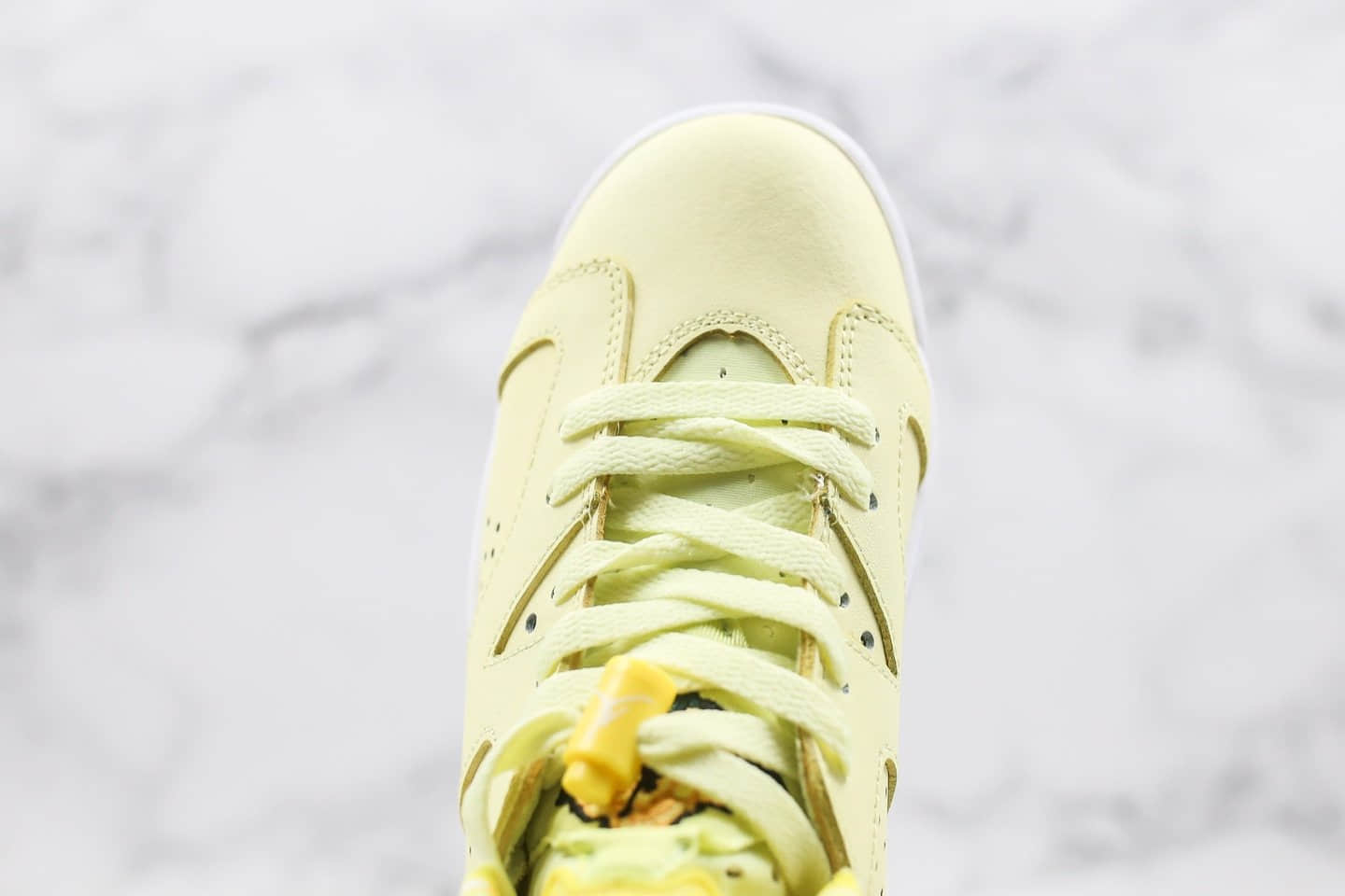 乔丹Air Jordan 6 GS Floral纯原版本花卉柠檬黄AJ6黄玫瑰区别市面通货版本首家实拍出货 货号:543390-800