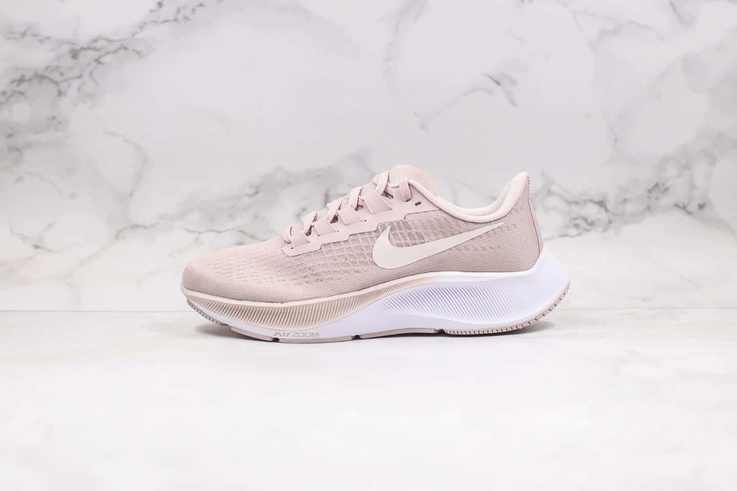 耐克Nike Zoom Pegasus 37纯原版本登月系列马拉松37代跑步鞋粉色原盒原标原装组合大底 (ID:32853) - 图片1