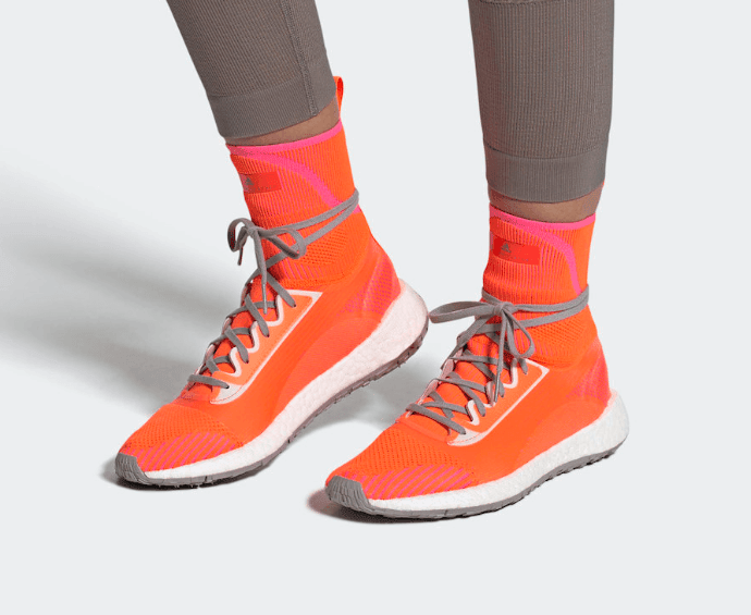 来一双训练跑鞋吗?全新Stella McCartney x adidas即将登场! 货号:EF2220