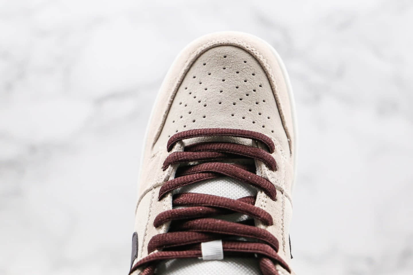 耐克Nike SB Dunk Low “Raygun”公司级版本低帮板鞋米白黑配色完美还原细节 货号:BQ6817-004