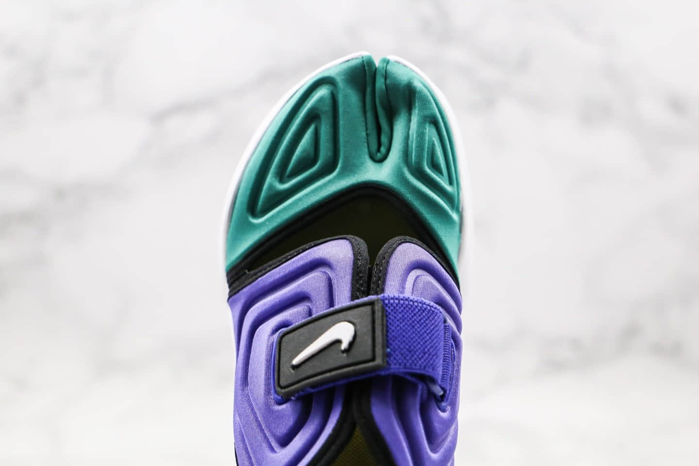 耐克Nike Aqua Rift “Summit White纯原版本分趾鞋二代老爹鞋阿拉蕾紫色原盒配件齐全 货号:BQ4797-400